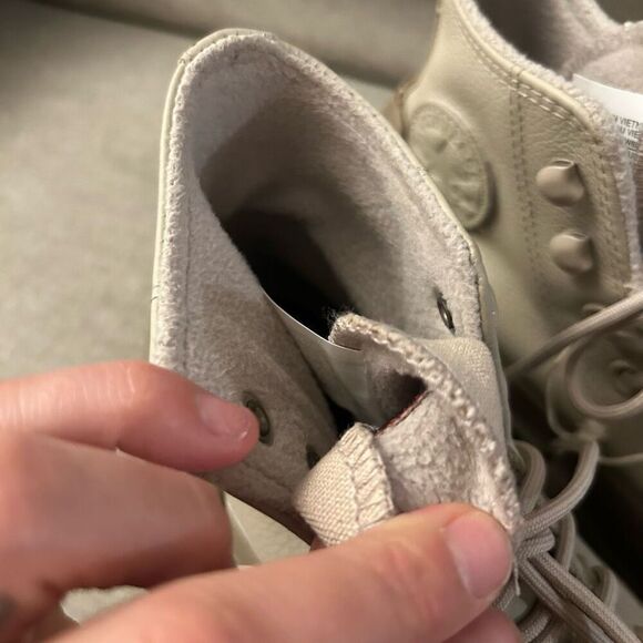 Chuck Taylor All Star Lugged 2.0 Counter Climate High Papyrus Sneakers Sz 6 - Picture 5 of 10